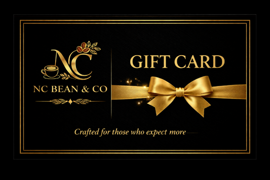 NC BEAN & CO Digital Gift Card – The Perfect Coffee Gift